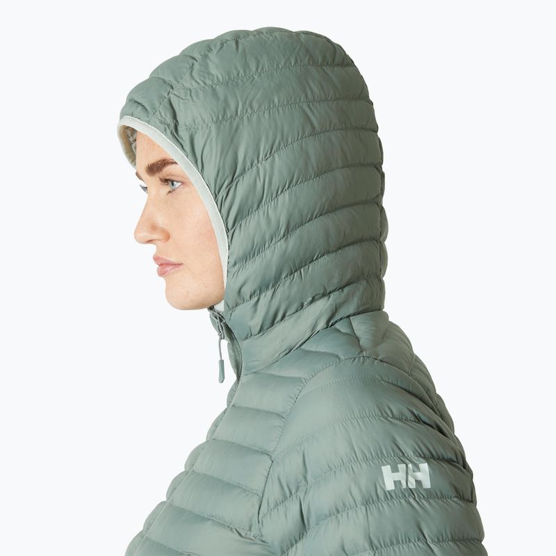 Helly Hansen women's down jacket Sirdal Hooded Insulator grey cactus 3