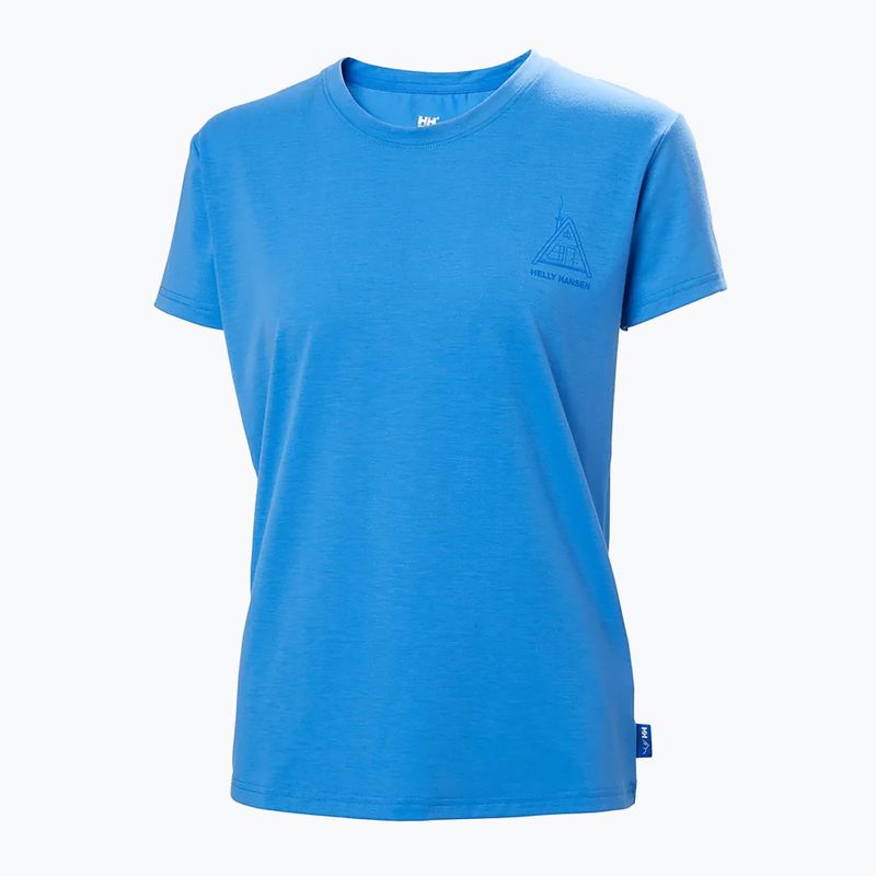 Helly Hansen women's t-shirt Skog Recycled Graphic ultra blue 4