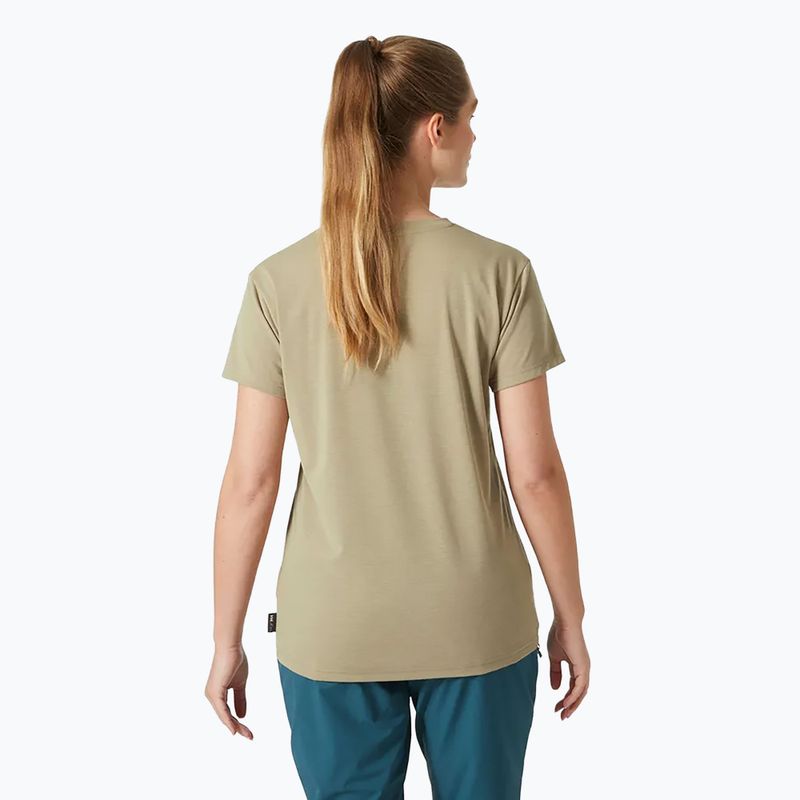 Helly Hansen women's Skog Recycled Graphic t-shirt pebble 2