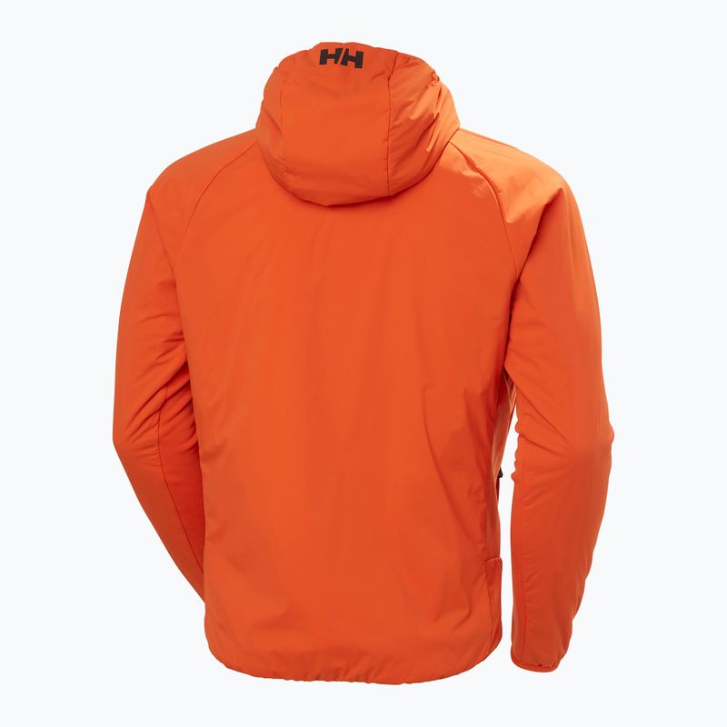 Helly Hansen men's hybrid jacket Odin Lt Stretch Hood Ins 2.0 patrol orange 6