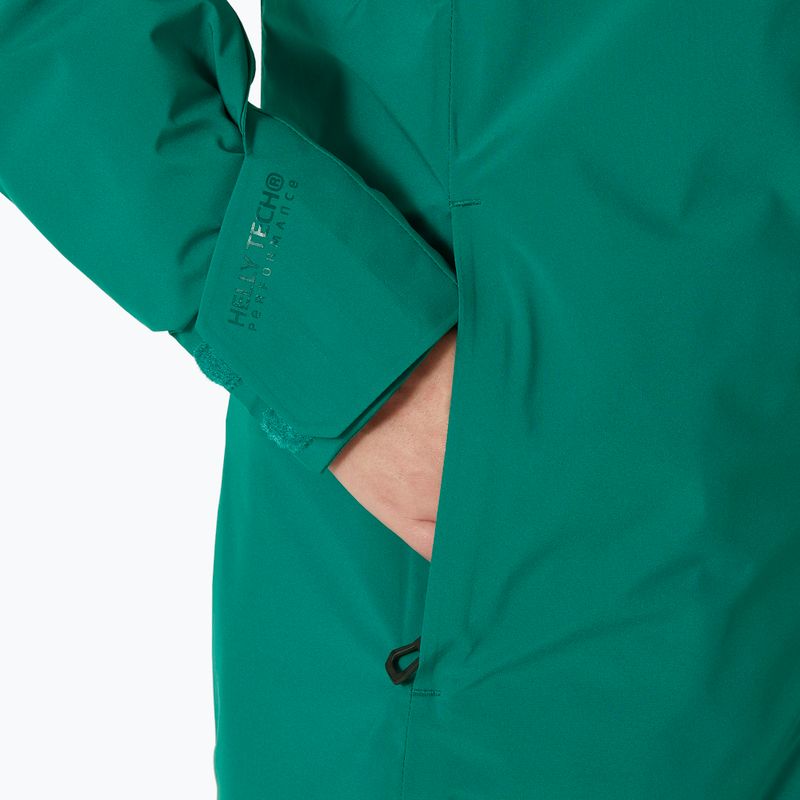 Helly Hansen Powshot emerald women's ski jacket 6