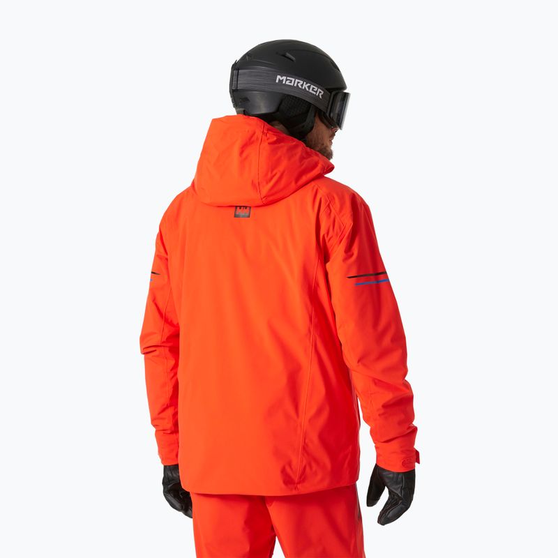 Men's ski jacket Helly Hansen Swift Team cherry tomato 2