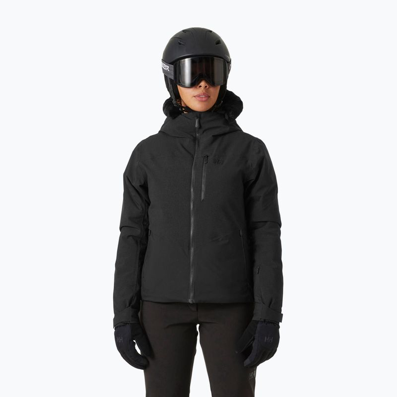 Women's ski jacket Helly Hansen Valdisere 2.0 black