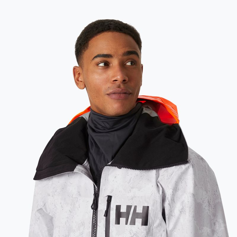Helly Hansen men's ski suit Chugach Infinity Printed grey fog snow camo aop 3