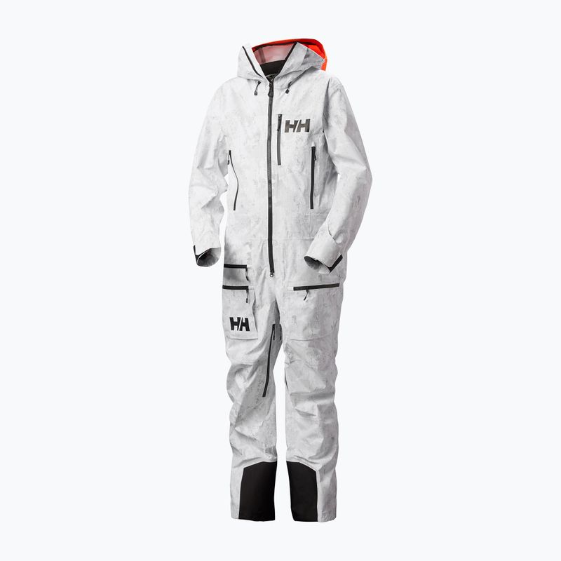 Helly Hansen men's ski suit Chugach Infinity Printed grey fog snow camo aop 10
