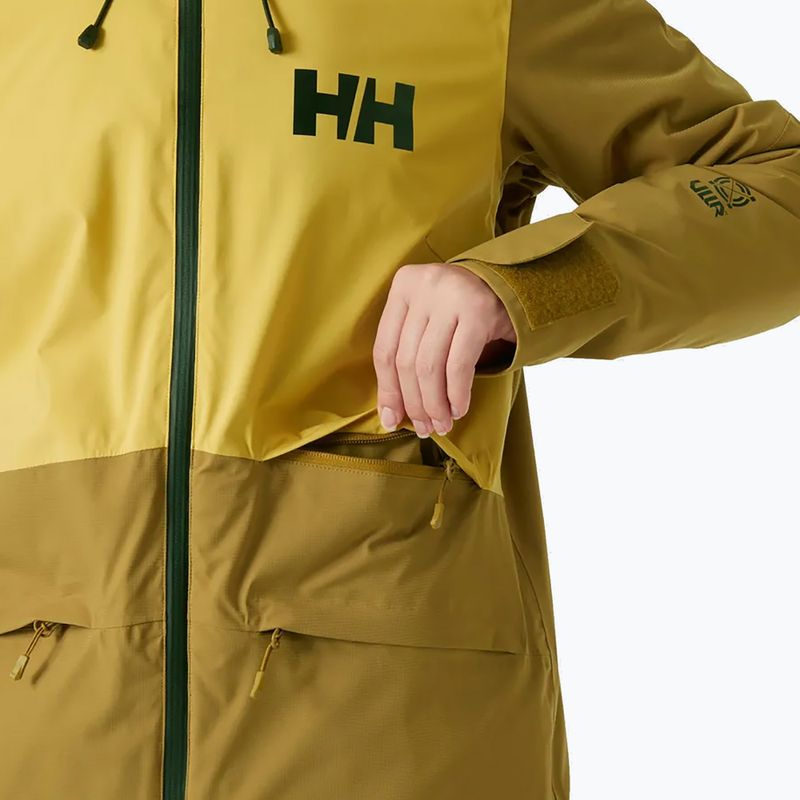 Helly Hansen Powchaser 2.0 sand women's ski jacket 8