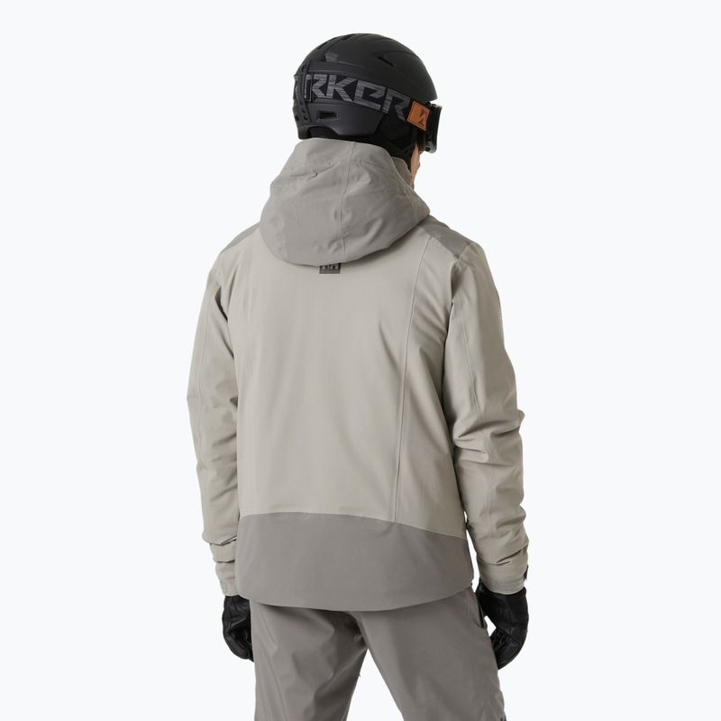 Men's ski jacket Helly Hansen Alpha 4.0 concrete 2