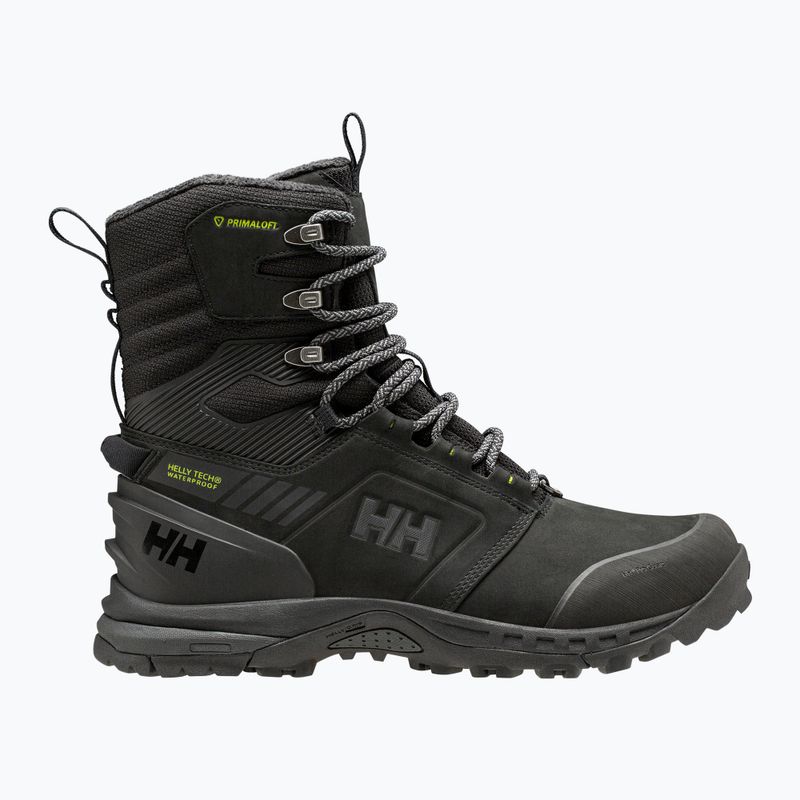 Men's Helly Hansen Spitsbergen Primaloft HT black/lime boots 9
