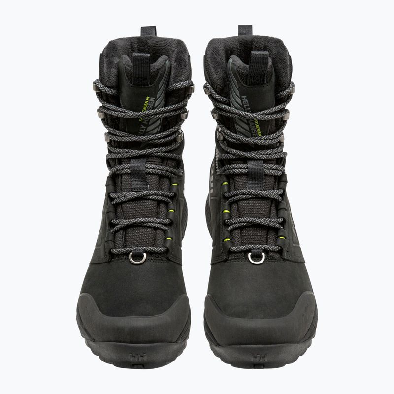 Men's Helly Hansen Spitsbergen Primaloft HT black/lime boots 12