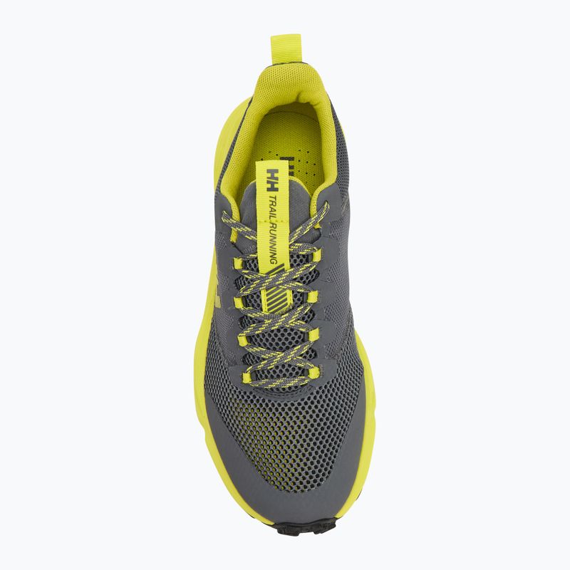 Men's running shoes Helly Hansen Featherswift 2 Tr charcoal/sweet lime 5