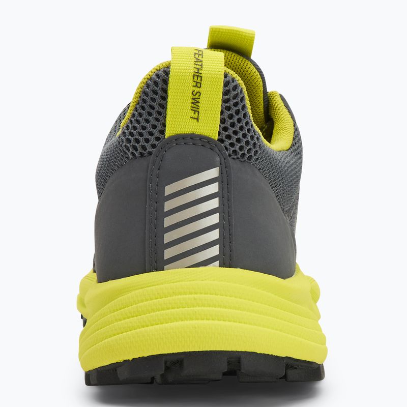 Men's running shoes Helly Hansen Featherswift 2 Tr charcoal/sweet lime 6