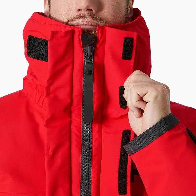 Helly Hansen Arctic Ocean 3in1 Parka sailing jacket alert red 8