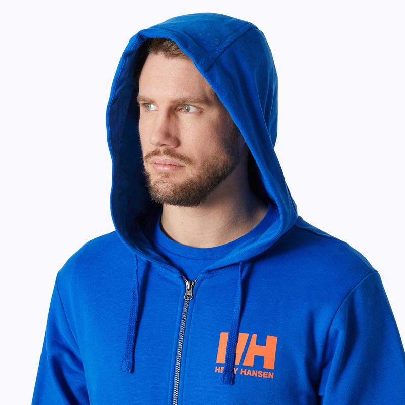 Men's Helly Hansen HH Logo Full Zip Hoodie 2.0 cobalt 2.0 sweatshirt 3