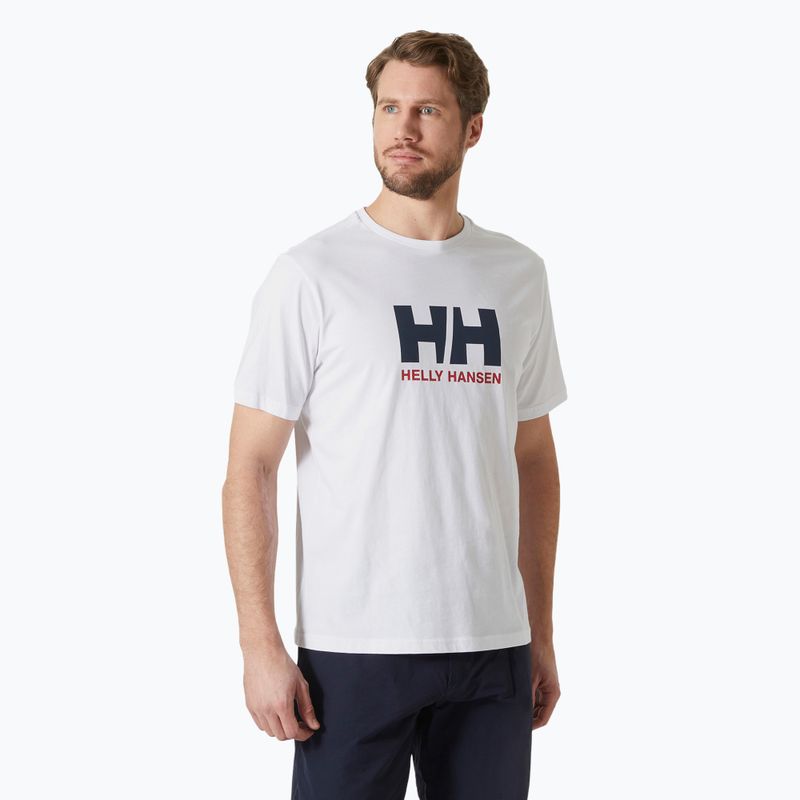 Men's Helly Hansen Logo T-shirt 2.0 white