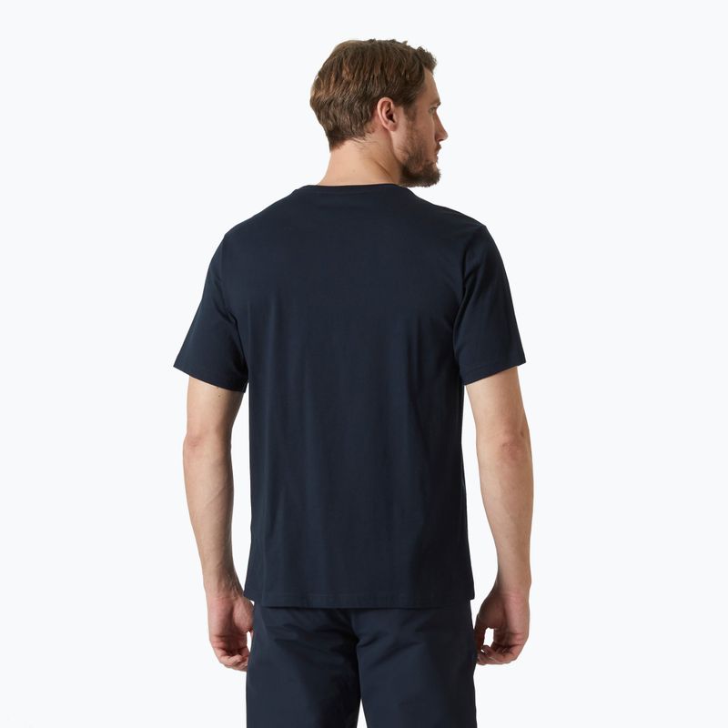 Men's Helly Hansen Logo 2.0 T-shirt navy 2