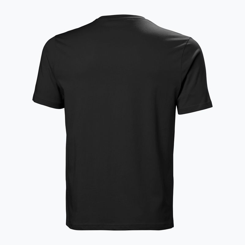 Men's Helly Hansen Logo 2.0 T-shirt black 5