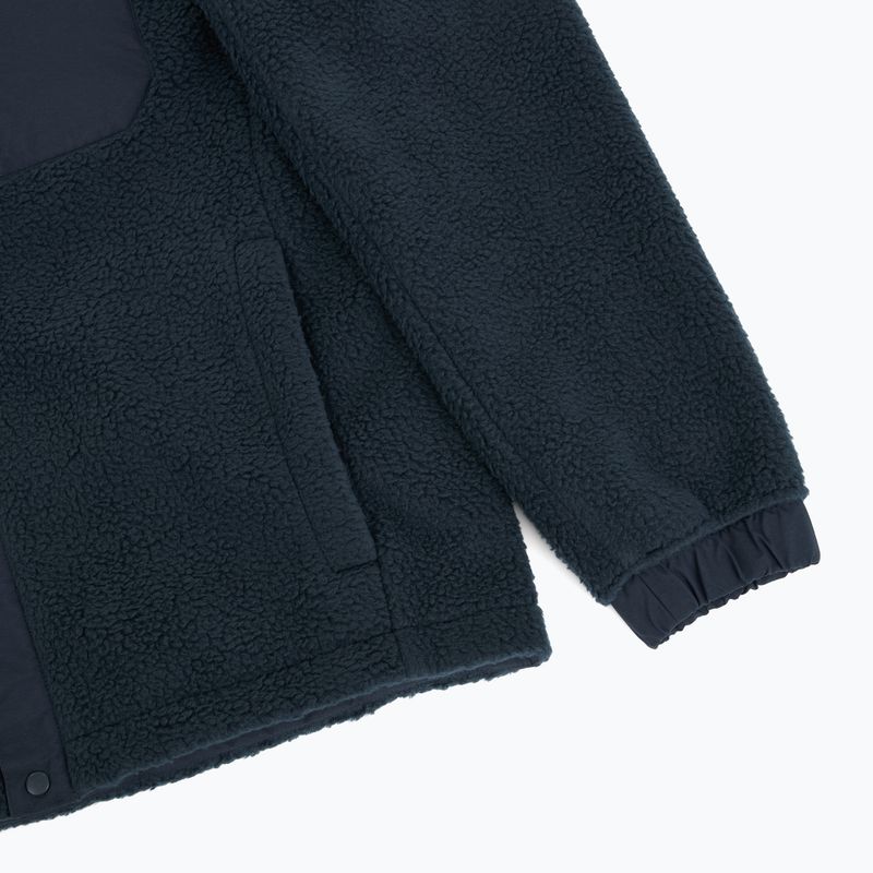 Men's Helly Hansen Panorama Pile Snap sweatshirt navy 4