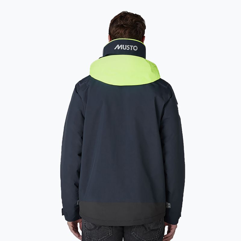 Men's Musto BR1 Primaloft Channel true navy sailing jacket 2
