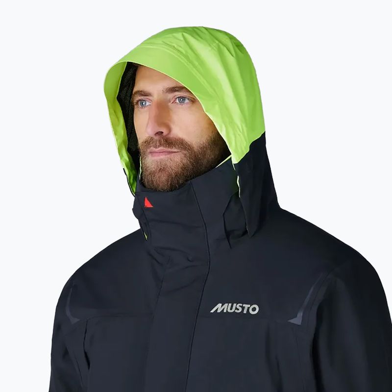 Men's Musto BR1 Primaloft Channel true navy sailing jacket 7