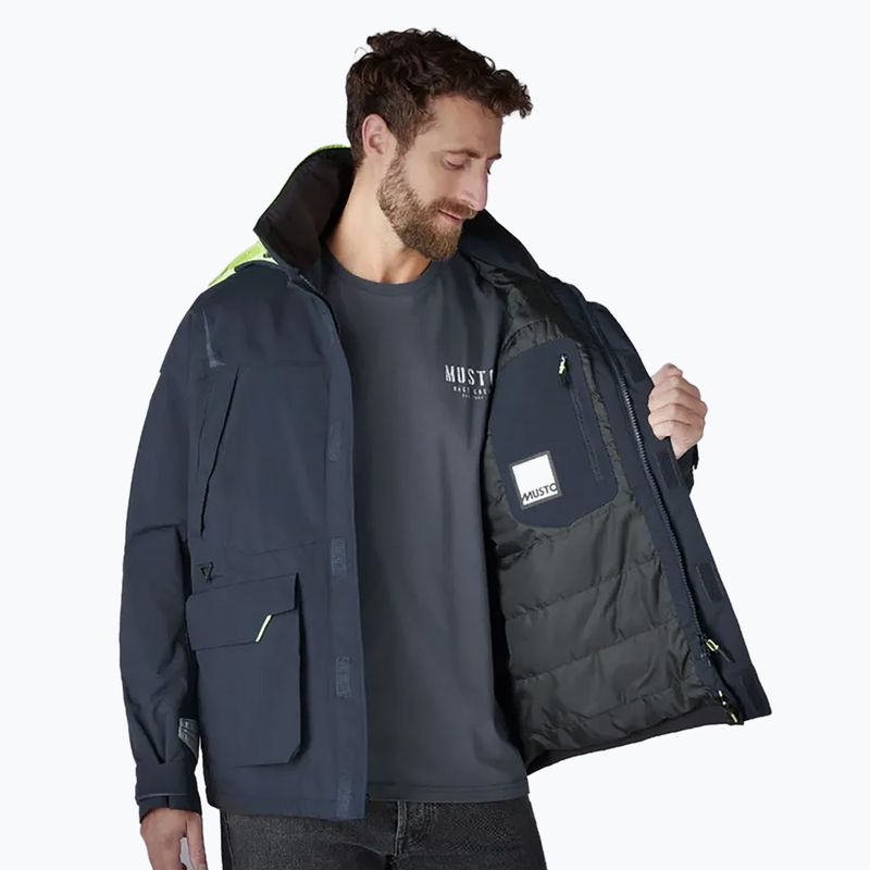 Men's Musto BR1 Primaloft Channel true navy sailing jacket 10