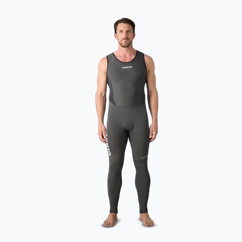 Men's wetsuit Musto Flexlite Dynamic 2 mm Long John dark grey 5