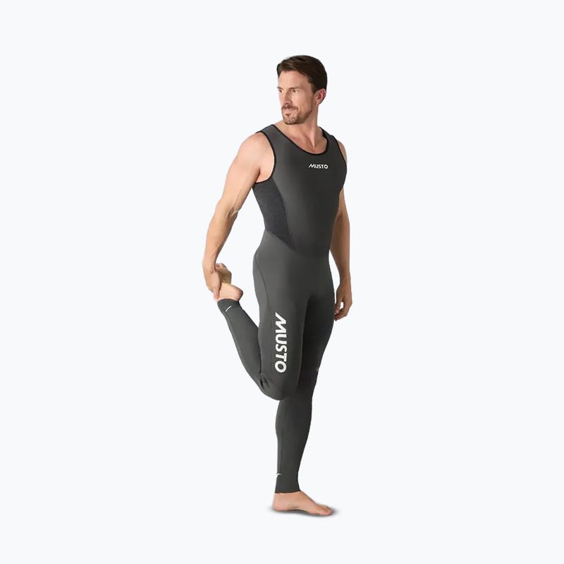 Men's wetsuit Musto Flexlite Dynamic 2 mm Long John dark grey 8