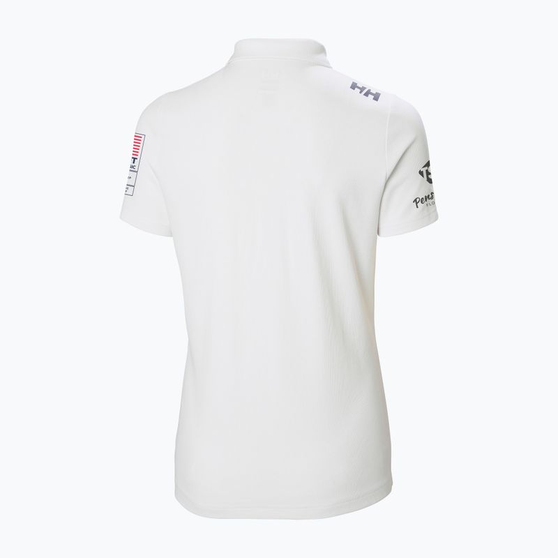 Women's polo shirt Helly Hansen Crew Tech Polo white 2