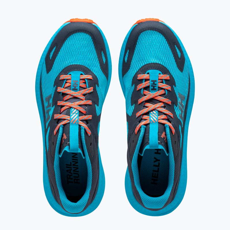 Men's running shoes Helly Hansen Skyhawk Tr cyan/bonfire 13