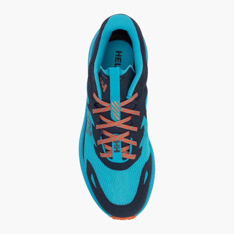 Men's running shoes Helly Hansen Skyhawk Tr cyan/bonfire 5