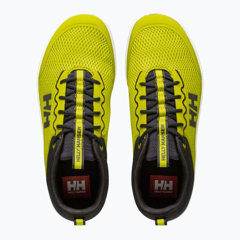 Helly Hansen HP Foil Evo men's sailing shoes cyber lime / black 5