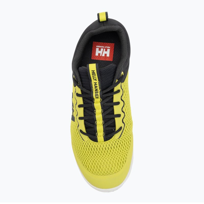Helly Hansen HP Foil Evo men's sailing shoes cyber lime / black 5
