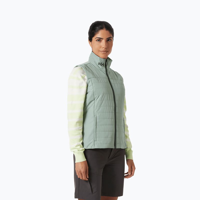 Women's gilet Helly Hansen Crew Insulator 2.0 eucalyptus