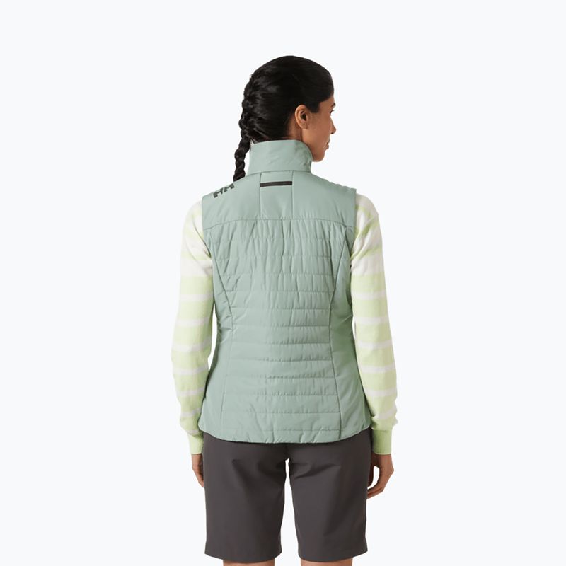 Women's gilet Helly Hansen Crew Insulator 2.0 eucalyptus 2