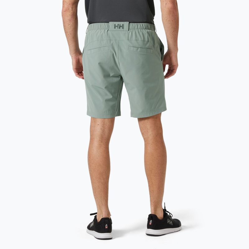 Helly Hansen men's sailing shorts Hp Sirocco 9" grey cactus 2