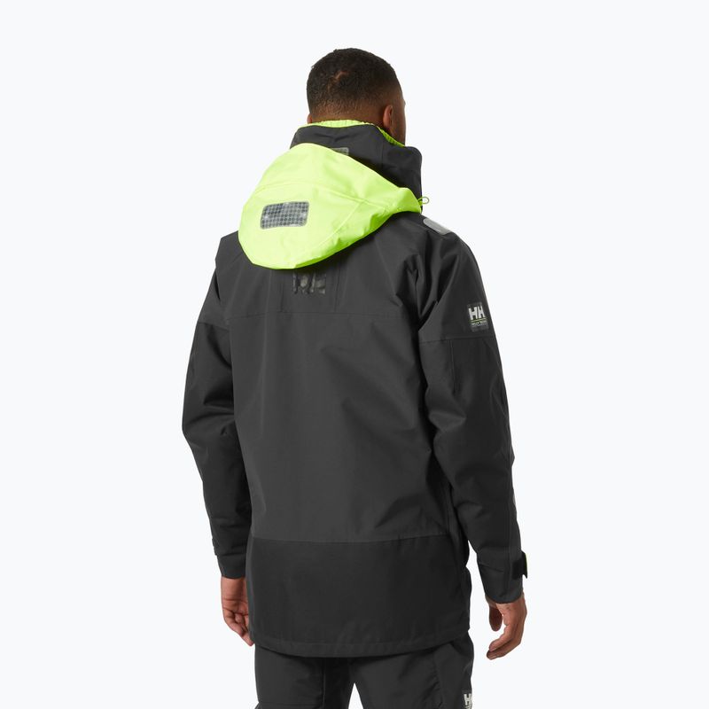 Helly Hansen Skagen Offshore men's rain jacket ebony 2