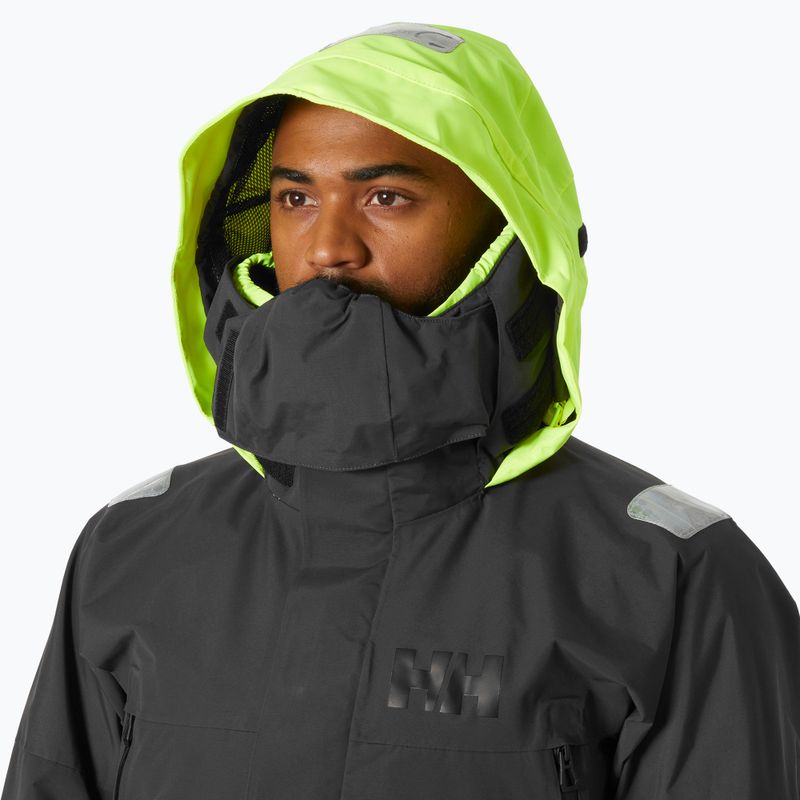 Helly Hansen Skagen Offshore men's rain jacket ebony 3