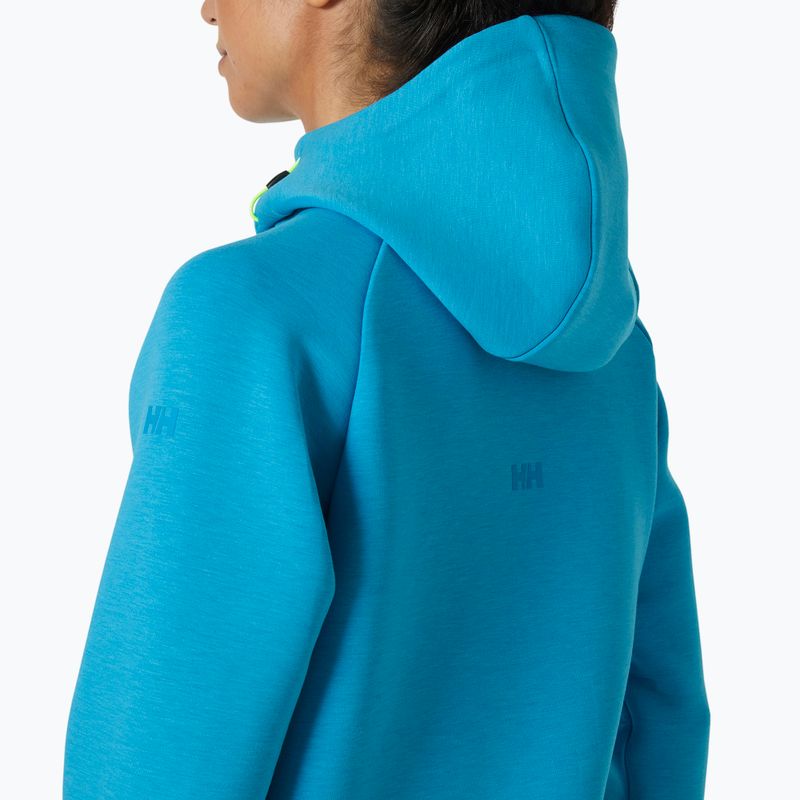 Women's sweatshirt Helly Hansen HP Ocean Full Zip Jacket 2.0 cyan 4
