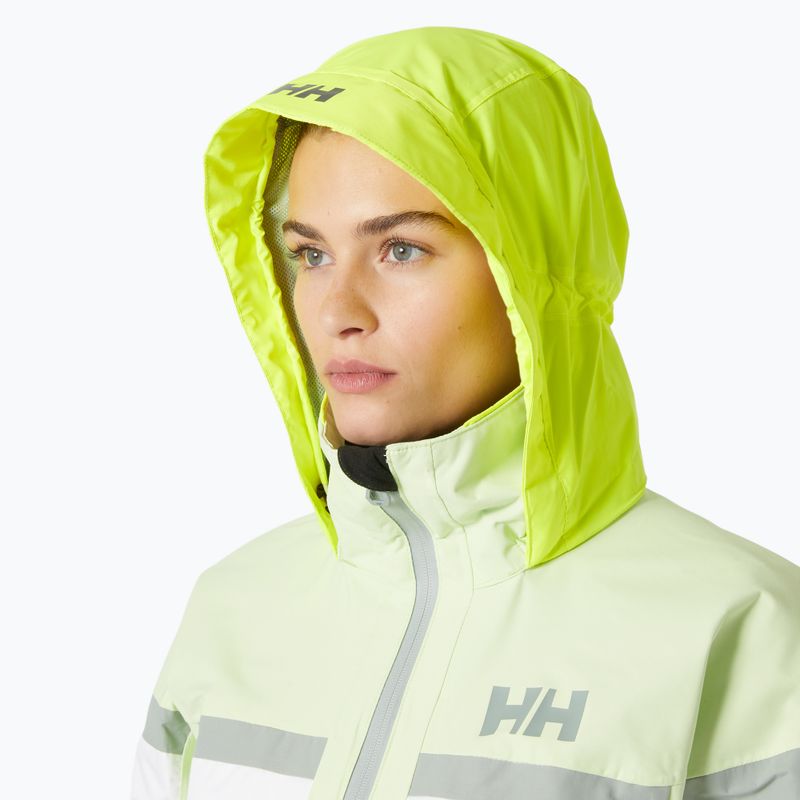 Women's sailing jacket Helly Hansen Salt Original washed lime 3