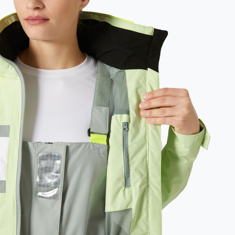 Women's sailing jacket Helly Hansen Salt Original washed lime 5