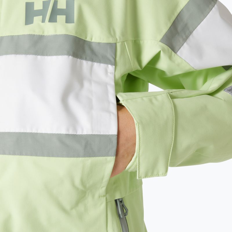 Women's sailing jacket Helly Hansen Salt Original washed lime 8