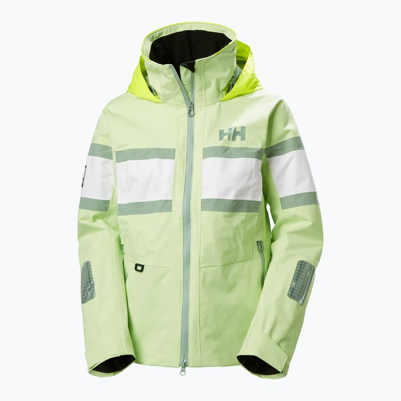 Women's sailing jacket Helly Hansen Salt Original washed lime 10
