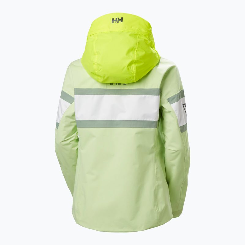 Women's sailing jacket Helly Hansen Salt Original washed lime 11