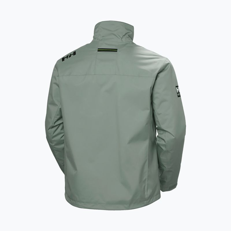 Men's sailing jacket Helly Hansen Crew Midlayer 2 grey cactus 4