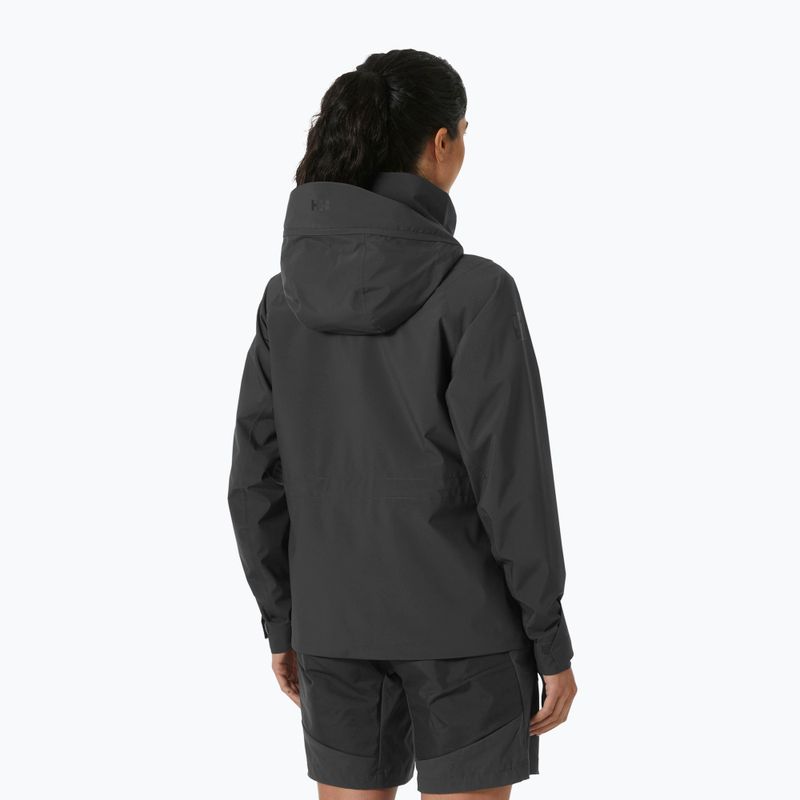 Women's sailing jacket Helly Hansen Hp Racing Hooded ebony 2