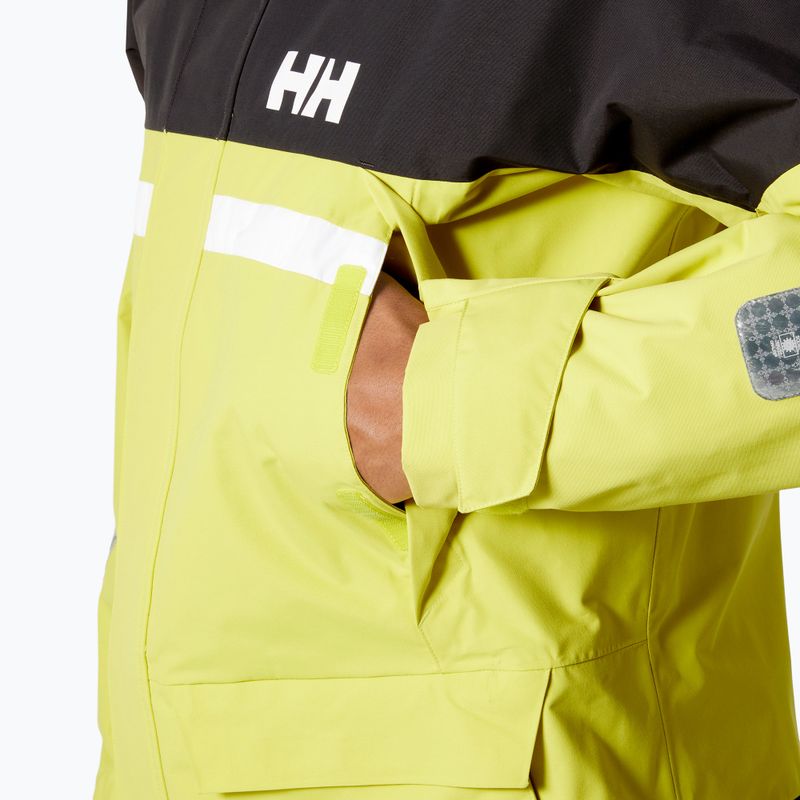 Men's sailing jacket Helly Hansen Pier 4.0 cyber lime 6