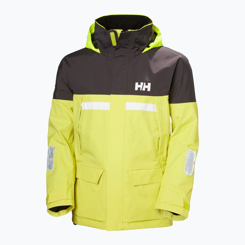 Men's sailing jacket Helly Hansen Pier 4.0 cyber lime 9