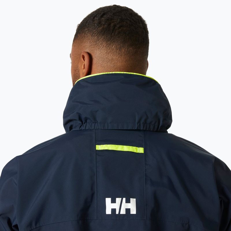Men's Helly Hansen Pier 4.0 rain jacket navy 4