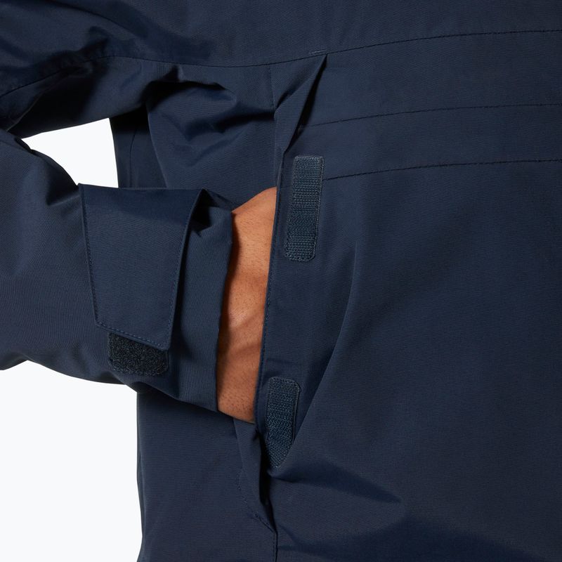 Men's Helly Hansen Pier 4.0 rain jacket navy 5