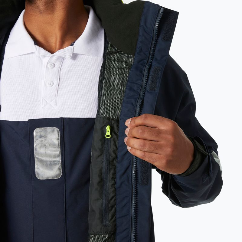 Men's Helly Hansen Pier 4.0 rain jacket navy 9