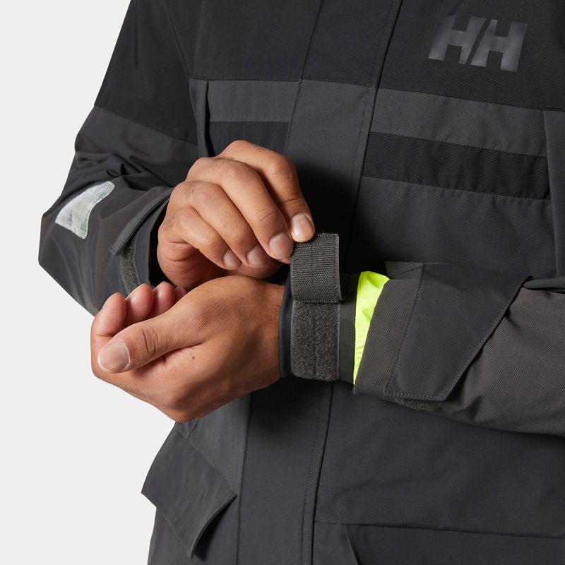 Helly Hansen Pier 4.0 men's rain jacket ebony 7